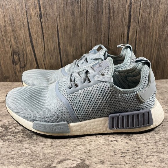 Adidas Mens NMD R1 Athletic Shoes Running Lace Up Trainer Blue Size 9 main image 8